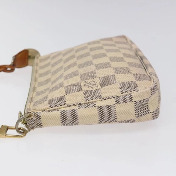 LOUIS VUITTON Damier Azur Pochette Accessoires Pouch - Picture 10 of 16